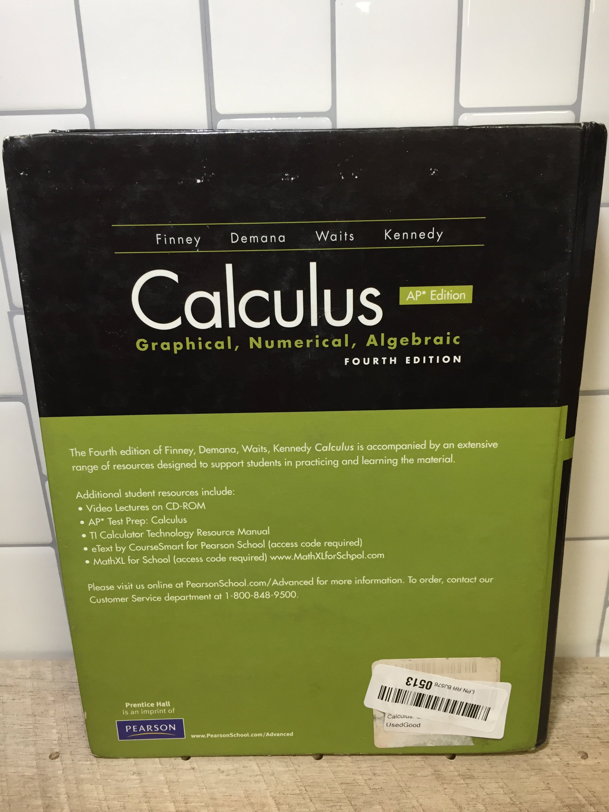 Calculus: Graphical, Numerical, Algebraic (6991078752439)